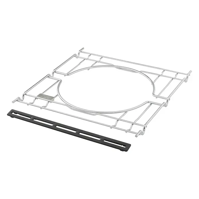 Weber Crafted Basismodul Grillrost - Passend für: Weber Gasgrills Spirit Serie ab 2016, Weber Holzpelletgrill Smokefire - Diagonale Ansicht