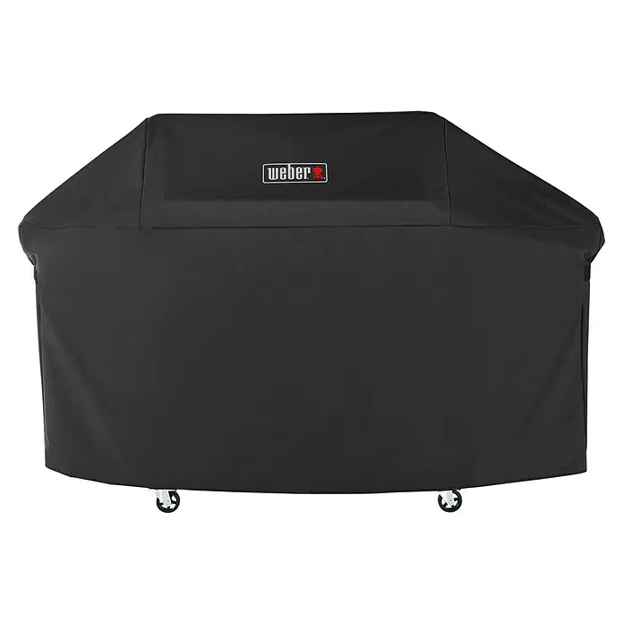Weber Premium Funda protectora para barbacoa - Específico para: Barbacoas Genesis 400 de Weber, Barbacoas Genesis SPX/E/S 435 de Weber, Poliéster - Vista frontal