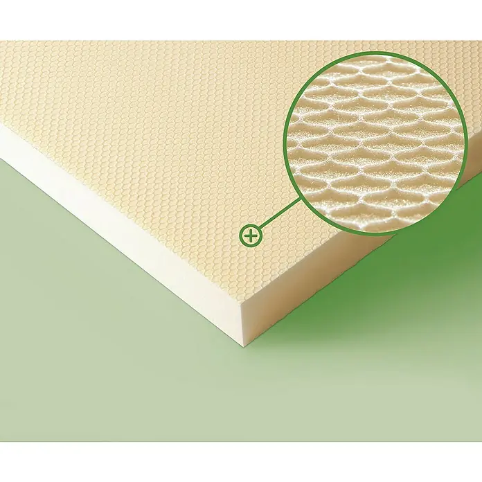 Ursa Hartschaumplatte XPS ECO D N-III-PZ-I - 125 cm x 60 cm x 40 mm, 7,5 m² - Detailaufnahme