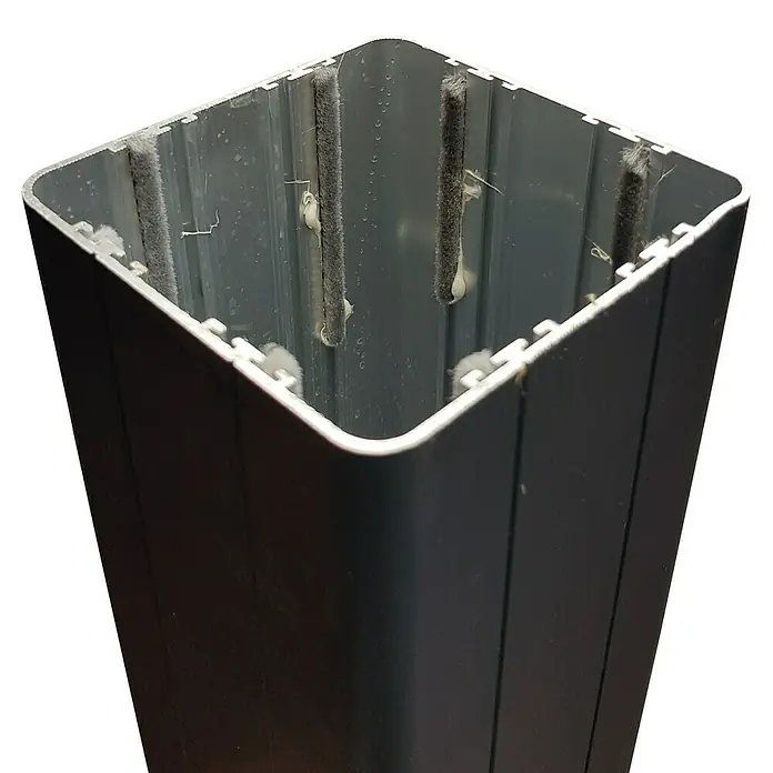 Soncost Maska za stupove - Aluminij, 10 x 10 x 190 cm - Detaljan prikaz