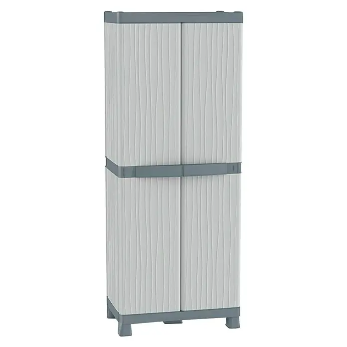 Terry Plastični ormar Wavebase - Š x V: 70 x 181,8 cm, Nosivost: 30 kg/polica - Dijagonalni pogled