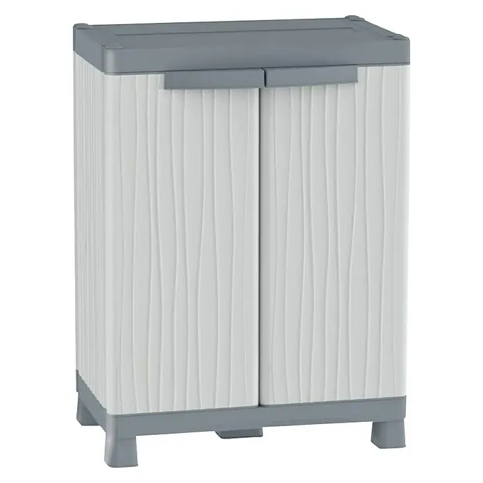 Terry Plastični ormar Wavebase - Š x V: 70 x 97,6 cm, Nosivost: 30 kg/polica - Dijagonalni pogled