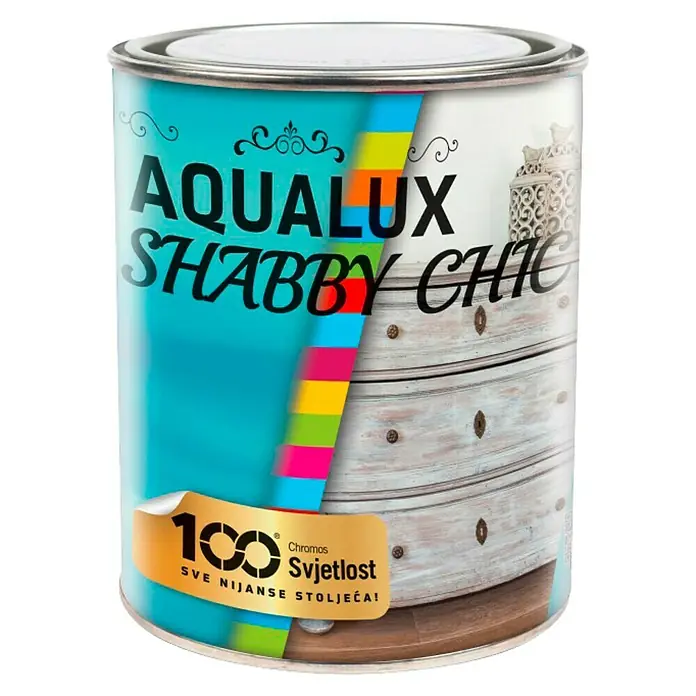 Akrilna boja Shabby Chic - Boja: Mysterie, 200 ml - Pogled sprijeda