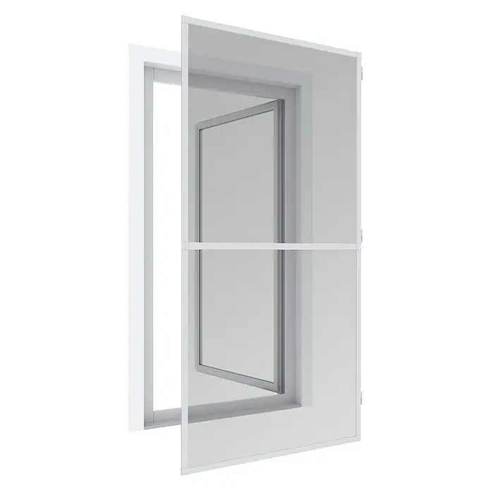 Windhager Insektenschutz-Türrahmen Basic - B x H: 100 x 210 cm, Weiß - Diagonale Ansicht