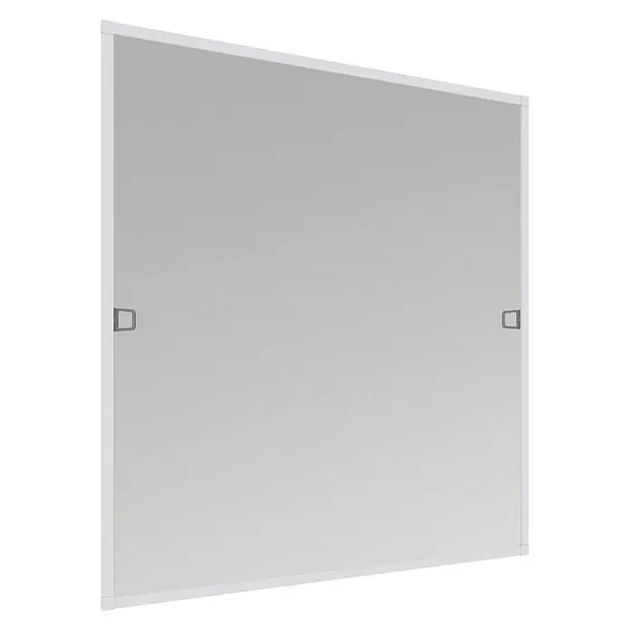 Windhager Insektenschutz-Fensterrahmen Basic - B x H: 100 x 120 cm, Weiß - Diagonale Ansicht