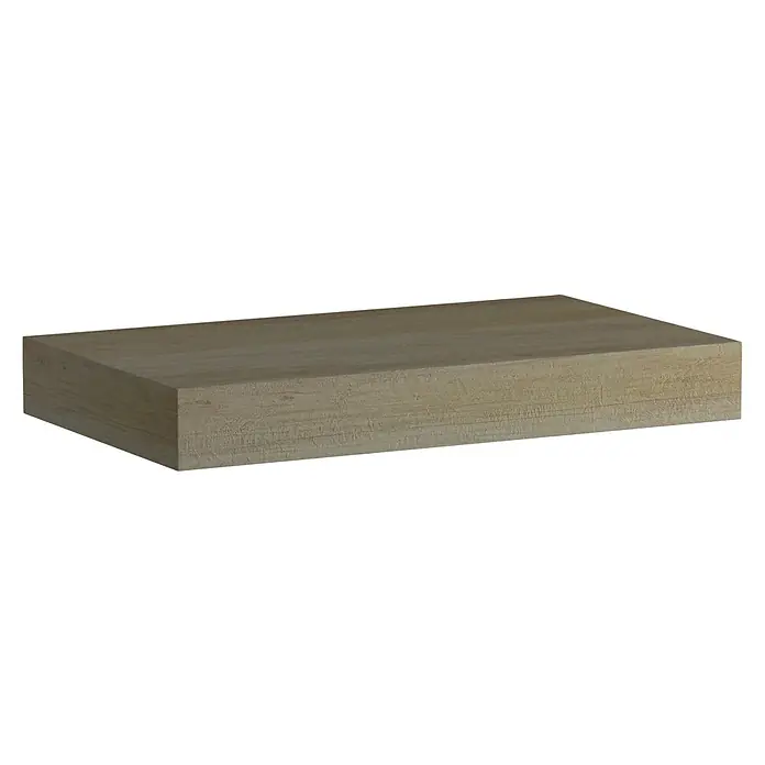 Encimera para lavabo Noa - 46 x 80 x 10 cm, Nebraska - Vista angular