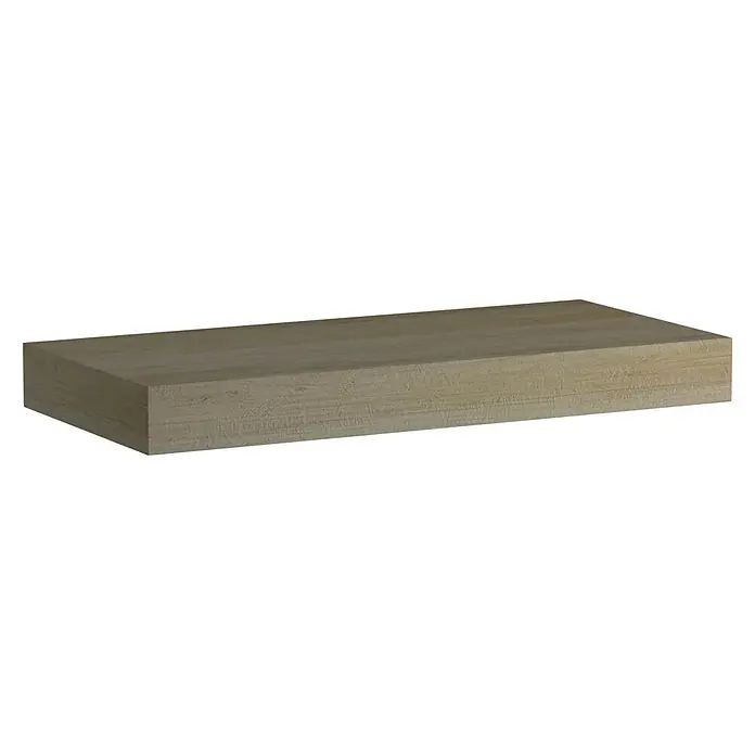Encimera para lavabo Noa - 46 x 100 x 10 cm, Nebraska - Vista angular