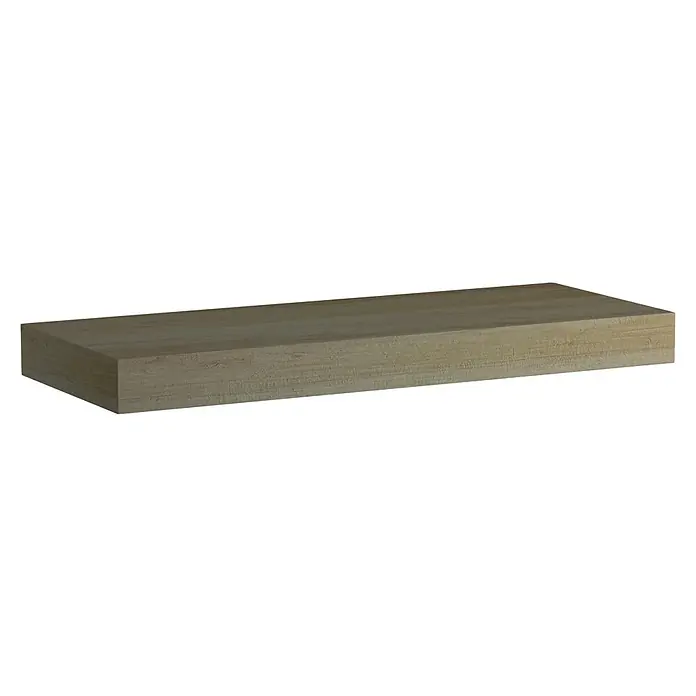 Encimera para lavabo Noa - 46 x 120 x 10 cm, Nebraska - Vista angular