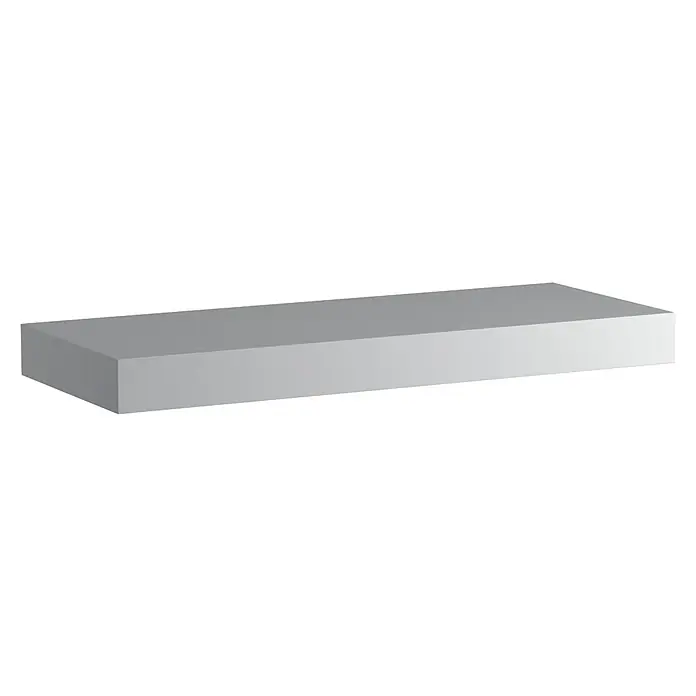 Encimera para lavabo Noa - 46 x 120 x 10 cm, Blanco - Vista angular
