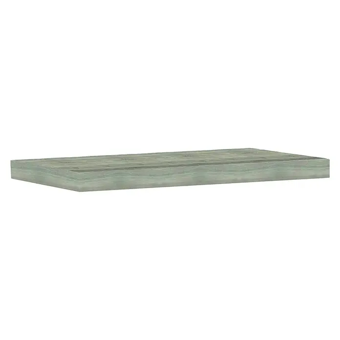 Encimera para lavabo Atlantis - L x An x Al: 46 x 60 x 3 cm, Gris M ceniza - Vista angular