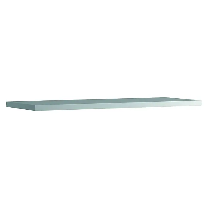 Encimera para lavabo Atlantis - L x An x Al: 46 x 140 x 3 cm, Blanco - Vista angular