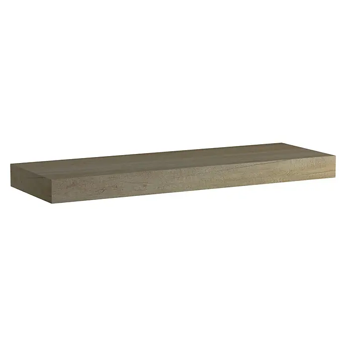 Encimera para lavabo Noa - 46 x 140 x 10 cm, Nebraska - Vista angular