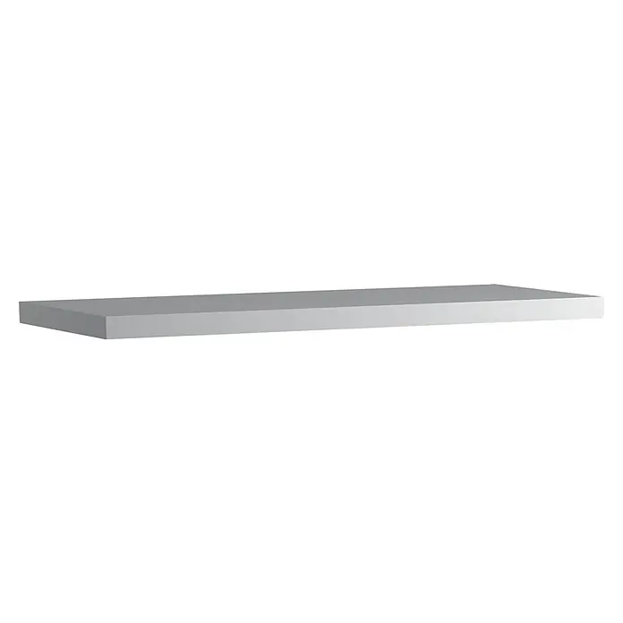 Encimera para lavabo Atlantis - L x An x Al: 46 x 100 x 3 cm, Blanco - Vista angular