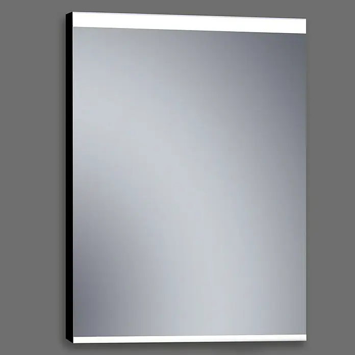 Espejo con luz LED París - 60 x 80 cm, Negro - Foto ambiente