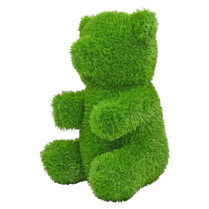 AniPlants Dekofigur - Hund, L x B x H: 32,5 x 38 x 50 cm, Kunststoff - Diagonale Ansicht