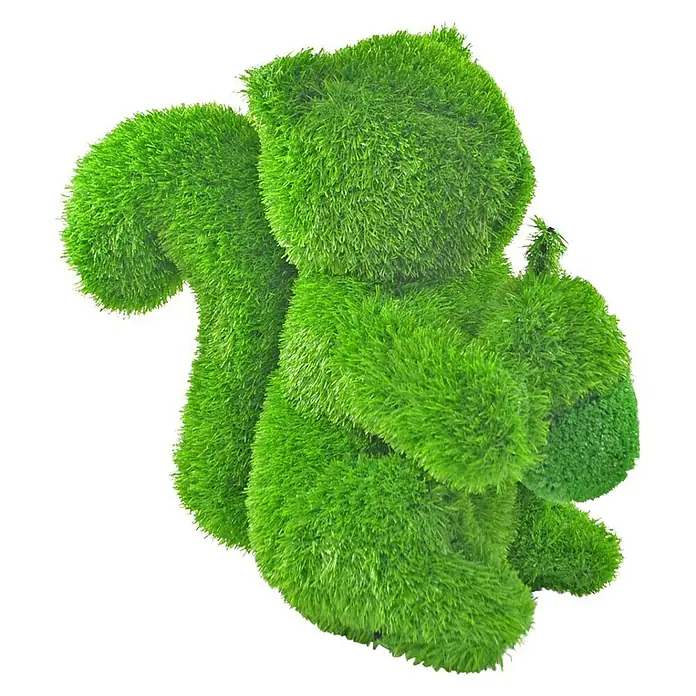 AniPlants Dekofigur - Hund, L x B x H: 32,5 x 38 x 50 cm, Kunststoff - Diagonale Ansicht