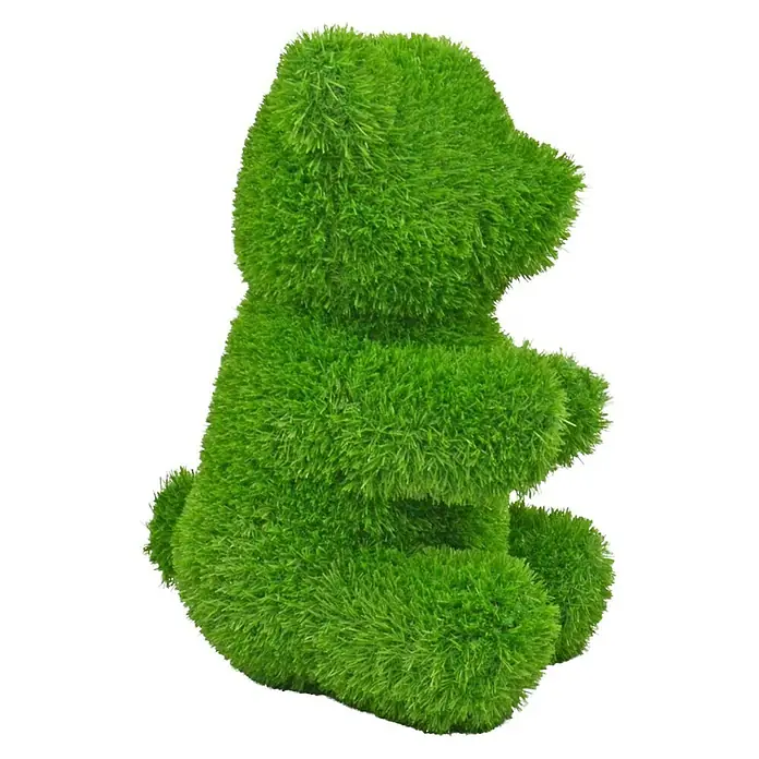AniPlants Dekofigur - Hund, L x B x H: 32,5 x 38 x 50 cm, Kunststoff - Rechte Seitenansicht