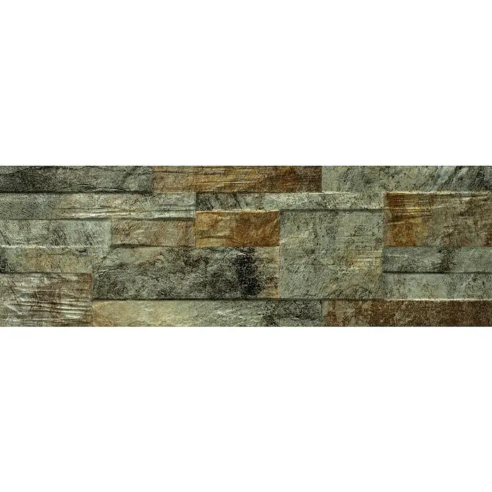 Revestimiento de pared Danubio - 17 x 52 cm, Natural, Efecto piedra - Vista superior