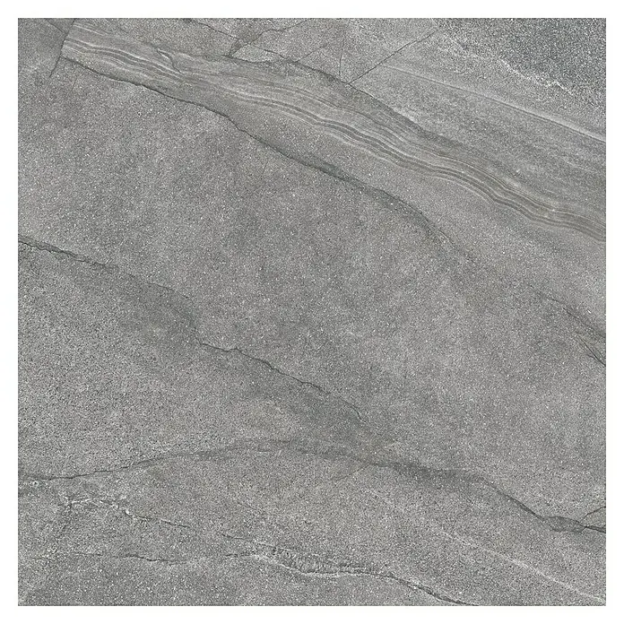 Pavimento porcelánico Halley - 60 x 60 cm, Silver, Rectificado, Efecto cemento - Vista frontal
