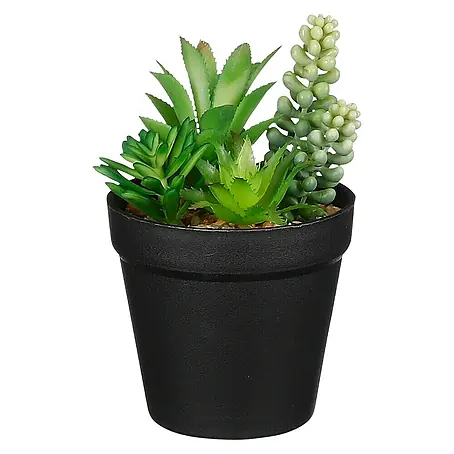 Planta artificial Suculenta verde