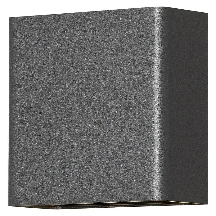 Konstsmide Led-wandlamp voor buiten Chieri - 4 W, 6 x 11 x 11 cm, IP54 - Diagonaal zicht