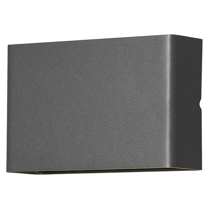 Konstsmide Led-wandlamp voor buiten Chieri - 8 W, 6 x 17 x 11 cm, IP54 - Diagonaal zicht