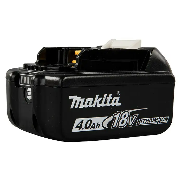 Makita Akku BL1840B - 18 V, 4 Ah - Diagonale Ansicht