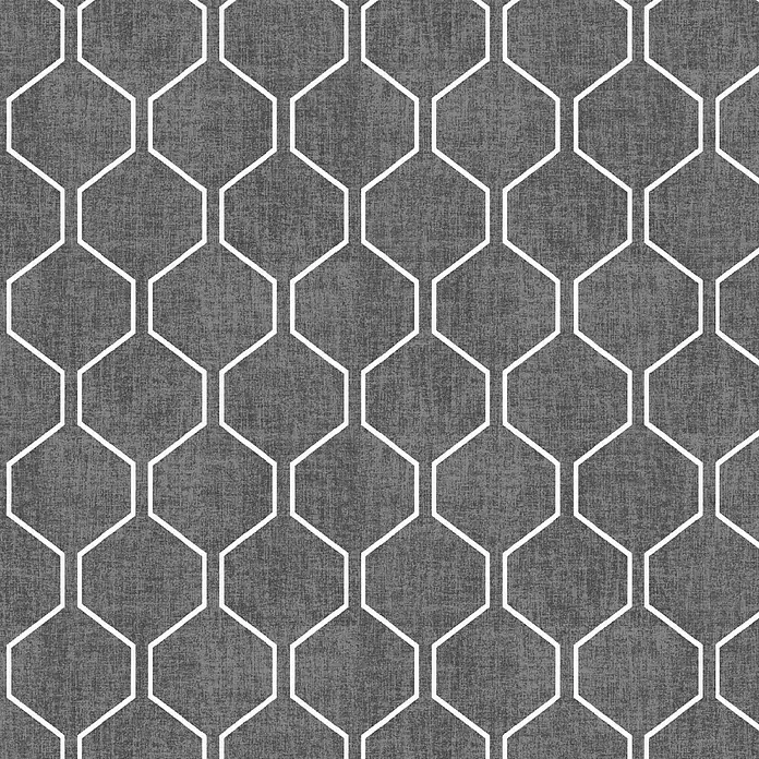Sunfun Basic-Line Hochlehner-Auflage - Schwarz, L x B x H: 117 x 49 x 6 cm, Baumwoll-Polyester-Mischgewebe - Detailaufnahme