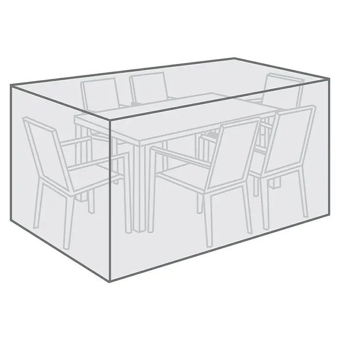 Sunfun Funda protectora para conjunto - Grande, L x An: 310 x 140 cm, Poliéster - Dibujo técnico