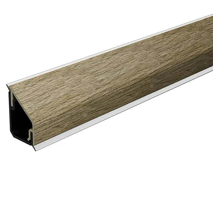 CUCINE Wandabschlussprofil Design 4039 Pati Oak - 64 x 1,6 x 2,4 cm - Detailaufnahme