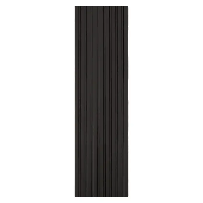 Kovalex WPC-Terrassendiele Exklusiv nach Maß - 300 x 14,5 x 2,6 cm, Graubraun, Mattiert - Vorderansicht