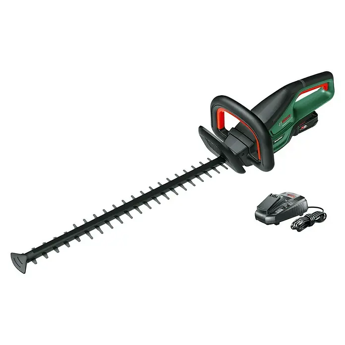 Bosch Cortasetos de batería Universal Hedgecut 18-50 - 18 V, Iones de litio, 2,5 Ah, 1 batería - Vista angular