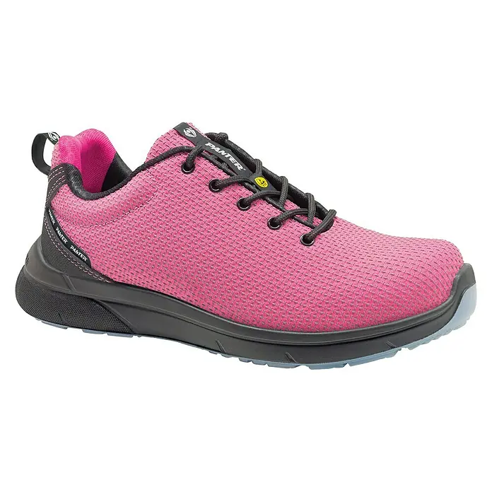 Panter Zapatos de seguridad Forza - Color: Fucsia, Talla de pie: 45, S3 - Vista de perfil derecho