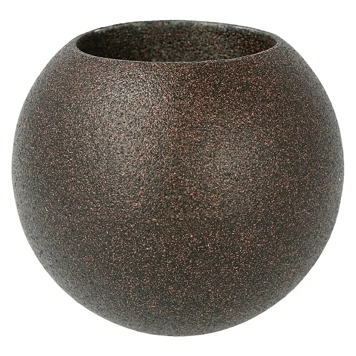 Expo Ambiente Endstück Ball - Rost, Geeignet für: Gardinenstangen Ø 20 mm, 2 Stk. - Diagonale Ansicht