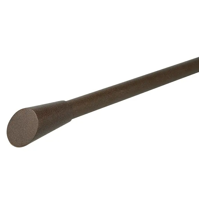 Expo Ambiente Endstück Rag - Rost, Geeignet für: Gardinenstangen Ø 20 mm, 2 Stk. - Diagonale Ansicht