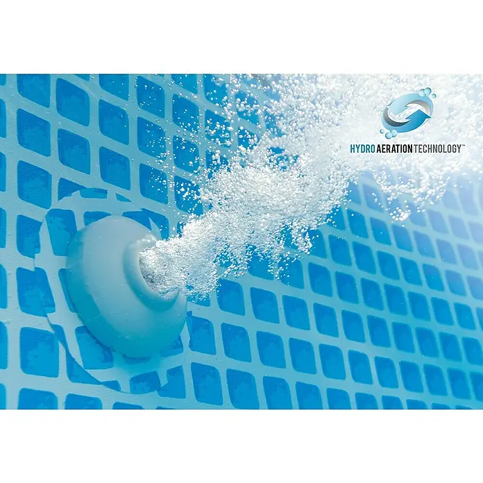 Intex Easy Pool bazen set - Ø x V: 396 x 84 cm, 7.290 l, Plave boje - Detaljan prikaz