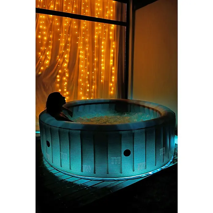 MSpa Hidromasažni bazen Starry C-ST061 - Ø x V: 204 x 70 cm, 930 l, Prikladno za: 4 – 6 osoba - Proizvod u upotrebi
