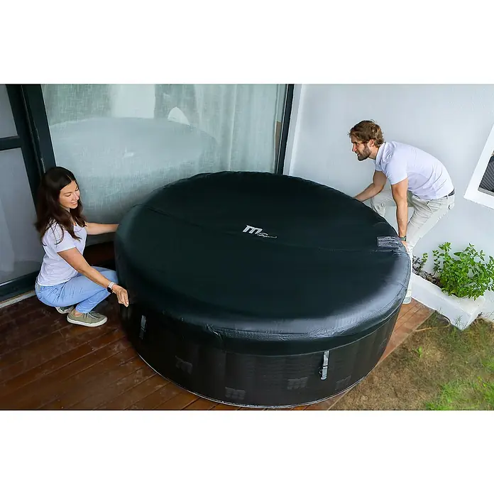 MSpa Hidromasažni bazen Starry C-ST061 - Ø x V: 204 x 70 cm, 930 l, Prikladno za: 4 – 6 osoba - Proizvod u upotrebi