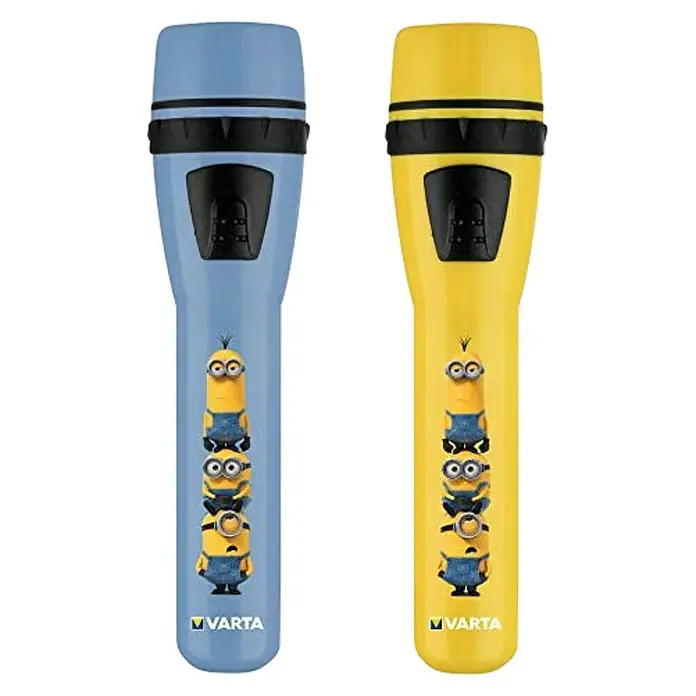 Linterna LED Minions - Azul/amarillo, 7 lm - Vista frontal
