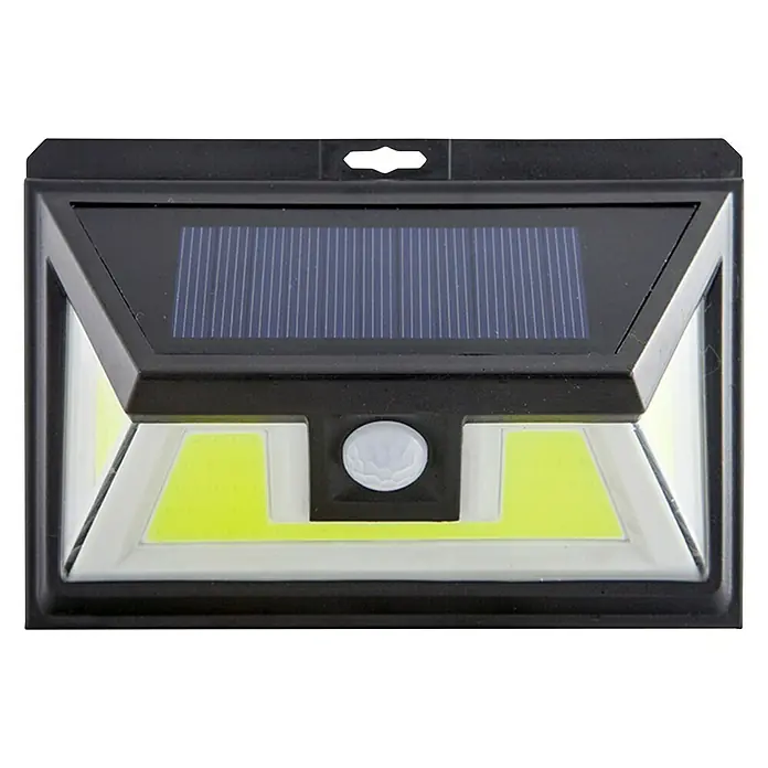 Aplique solar para exterior Universal Sunlight - Ámbito de aplicación: Para exterior, Negro - Vista frontal