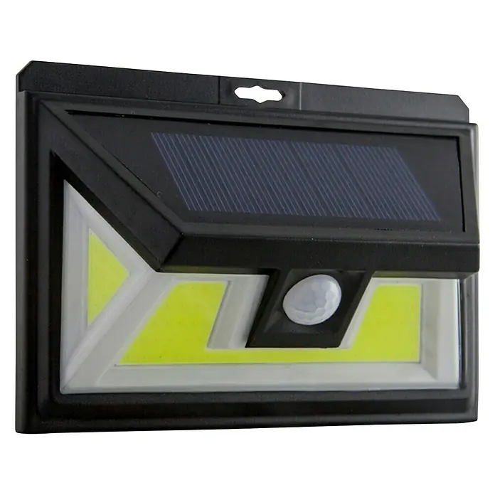 Aplique solar para exterior Universal Sunlight - Ámbito de aplicación: Para exterior, Negro - Vista angular