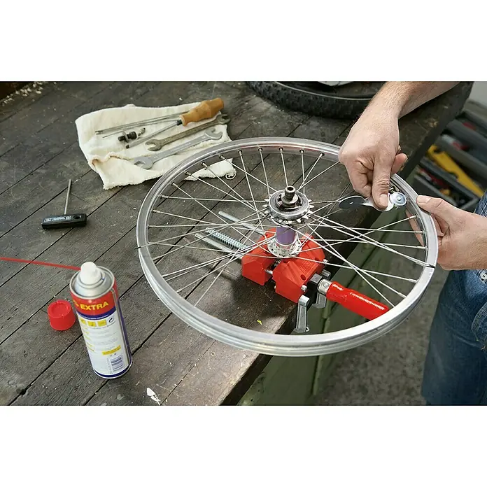Wisent Tensor roscado S 10 - Anchura de sujeción: 100 mm, Anchura de mordaza: 90 mm - Producto en uso
