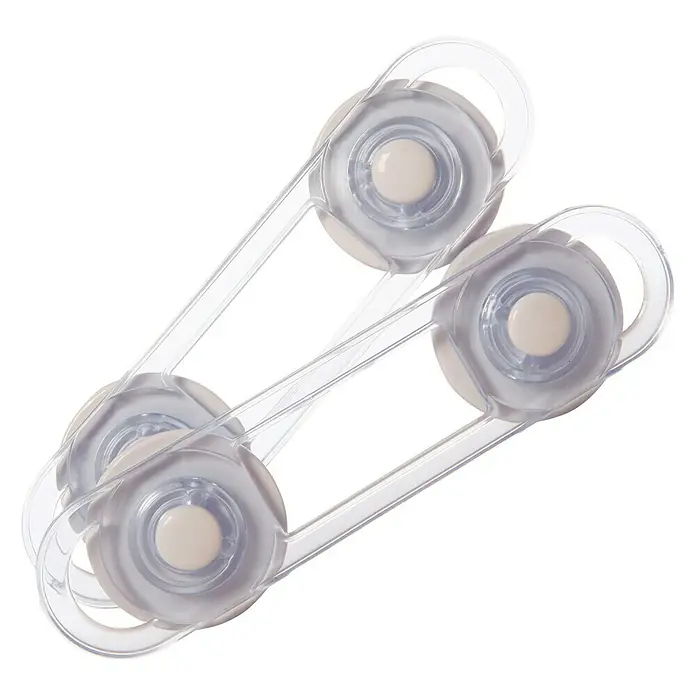 Dreambaby Mini-Multifunktionsverschluss - 2 Stk., Kleben - Diagonale Ansicht