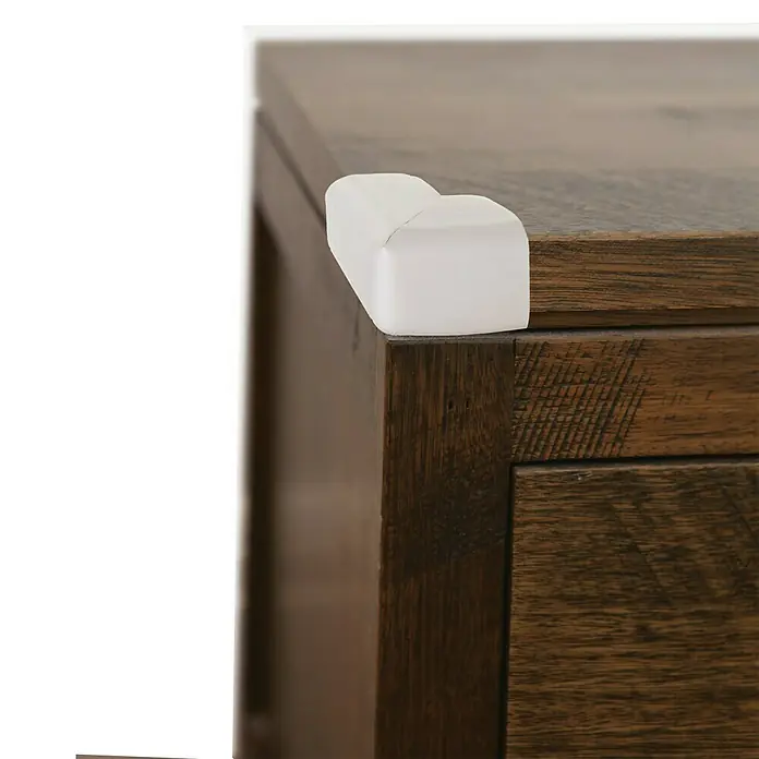 Dreambaby Eckenschutz - Grau, L x B x H: 40 x 35 x 15 mm, 4 Stk. - Detailaufnahme