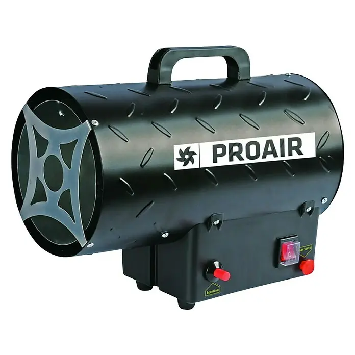 Pro Air Plinski grijač PG30 - 30 kW, Maksimalni protok zraka: 650 m³/h - Dijagonalni pogled