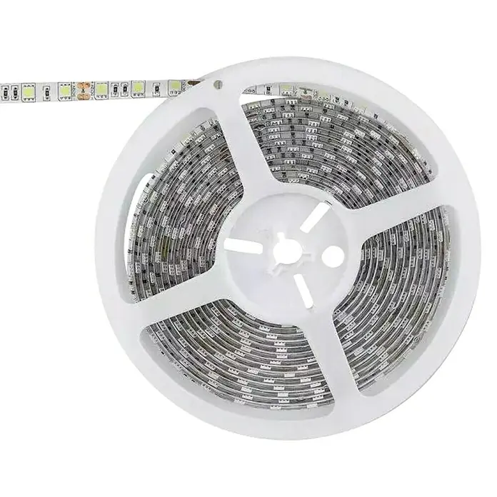 LED traka - Duljina: 5 m, Hladna bijela, 48 W - Detaljan prikaz