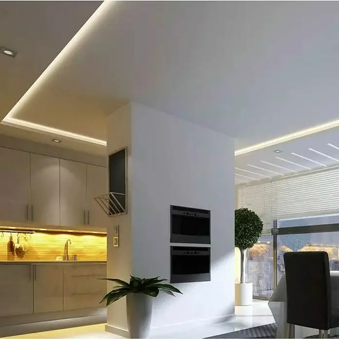 LED traka - Duljina: 5 m, Hladna bijela, 18 W - Živopisni prikaz