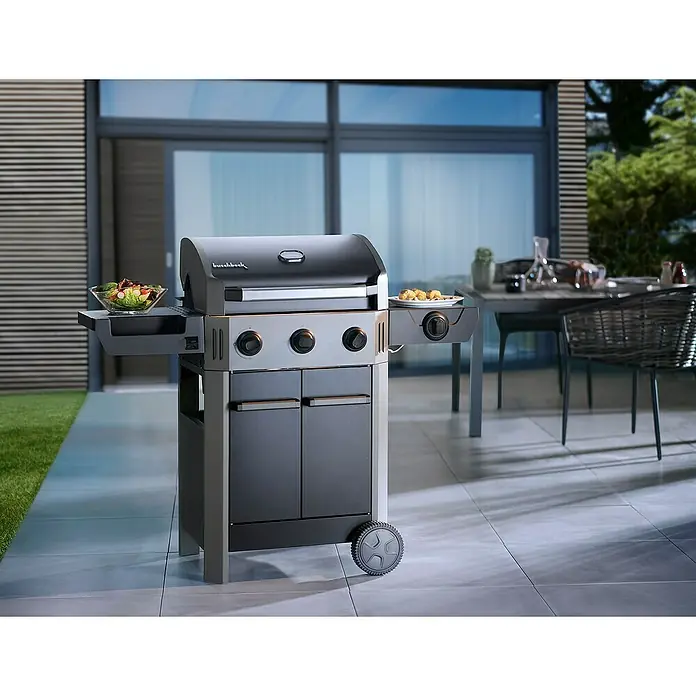 Buschbeck Gasgrill Grenada 3 - Anzahl Brenner: 3, Hauptgrillfläche: 60 x 42 cm, 12,3 kW - Stimmungsaufnahme