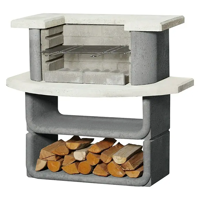 Buschbeck Grillbar Oregon - Grillrost, Hauptgrillfläche: 54 x 34 cm - Diagonale Ansicht
