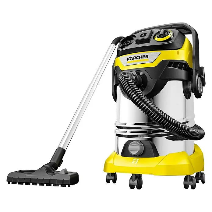 Kärcher Nass-Trockensauger WD 6 P S V-30/6/22/T - 1.300 W, Behältervolumen: 30 l - Diagonale Ansicht